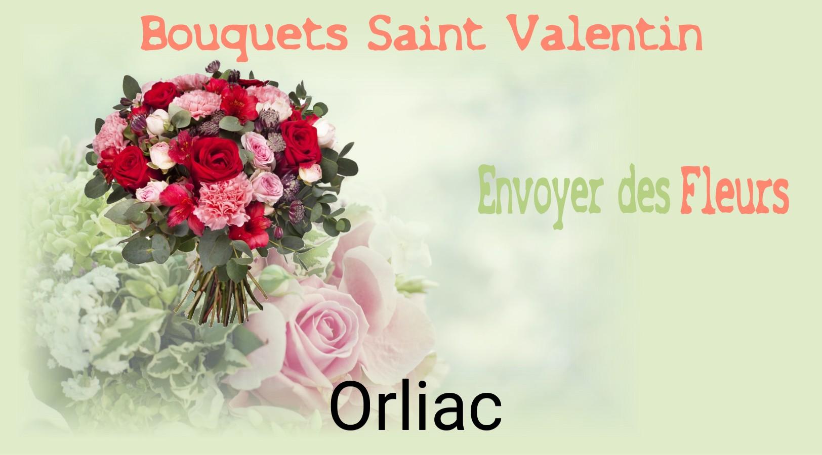 Roses de Saint-Valentin livrées à Orliac